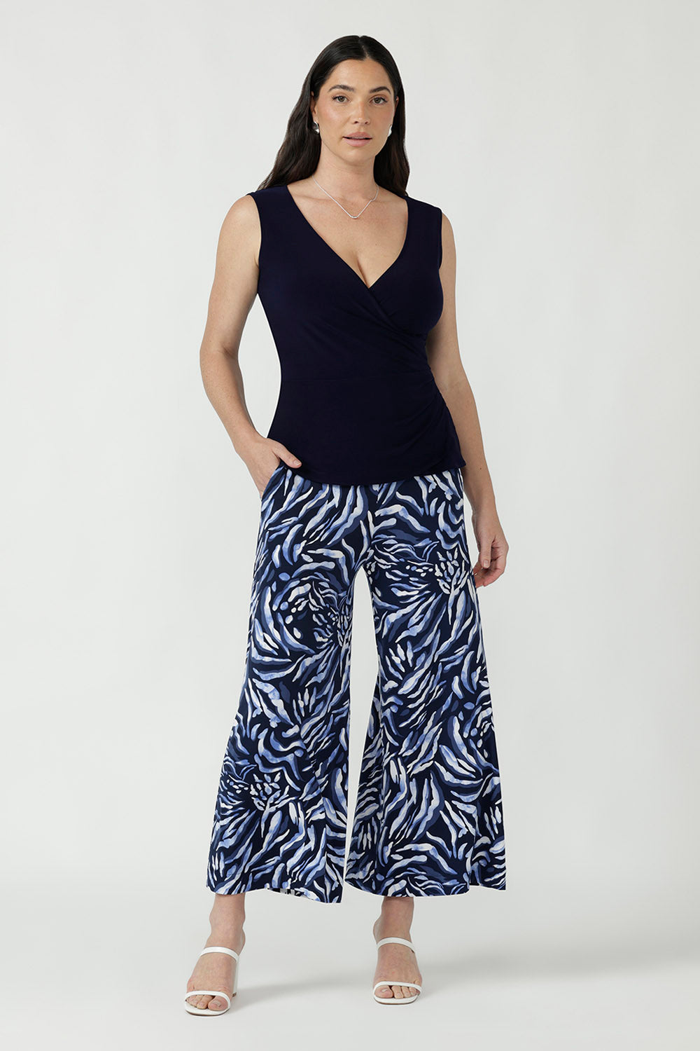 Dany Culotte in Indigo Drift | Fleur Collective