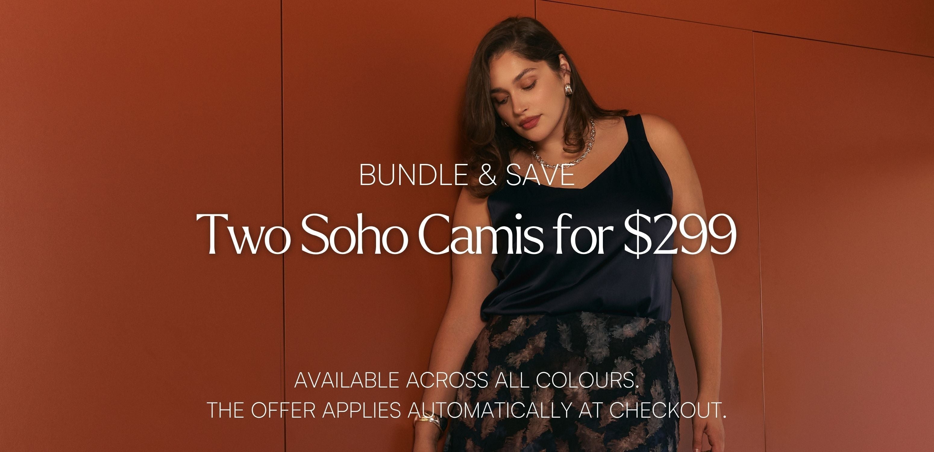 Stretch Satin Soho Camis