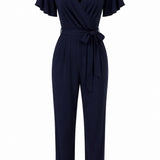 Designer Archive - Blanca Jumpsuit in Navy