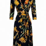 Designer Archive - Jett Wrap Dress in Buttercup