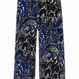 Designer Archive - Sloane Pant in Animal Swirl