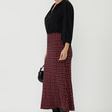Asher Skirt in Berry Halo