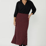 Asher Skirt in Berry Halo
