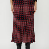 Asher Skirt in Berry Halo