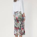 Cut in a timeless A-line silhouette, the Asher Skirt skims the body beautifully while allowing natural movement. Back darts provide subtle shaping for a polished, feminine fit.