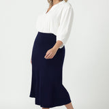 Asher Skirt in Navy