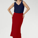 Asher Skirt in Red