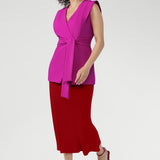 Asher Skirt in Red
