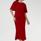 Asher Skirt in Red