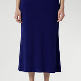 Pull-on style A-line skirt offers a flattering fit, smooth drape, and easy comfort — perfect for workdays, weekends, and everything in between.