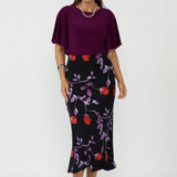 Chloe Top in Magenta