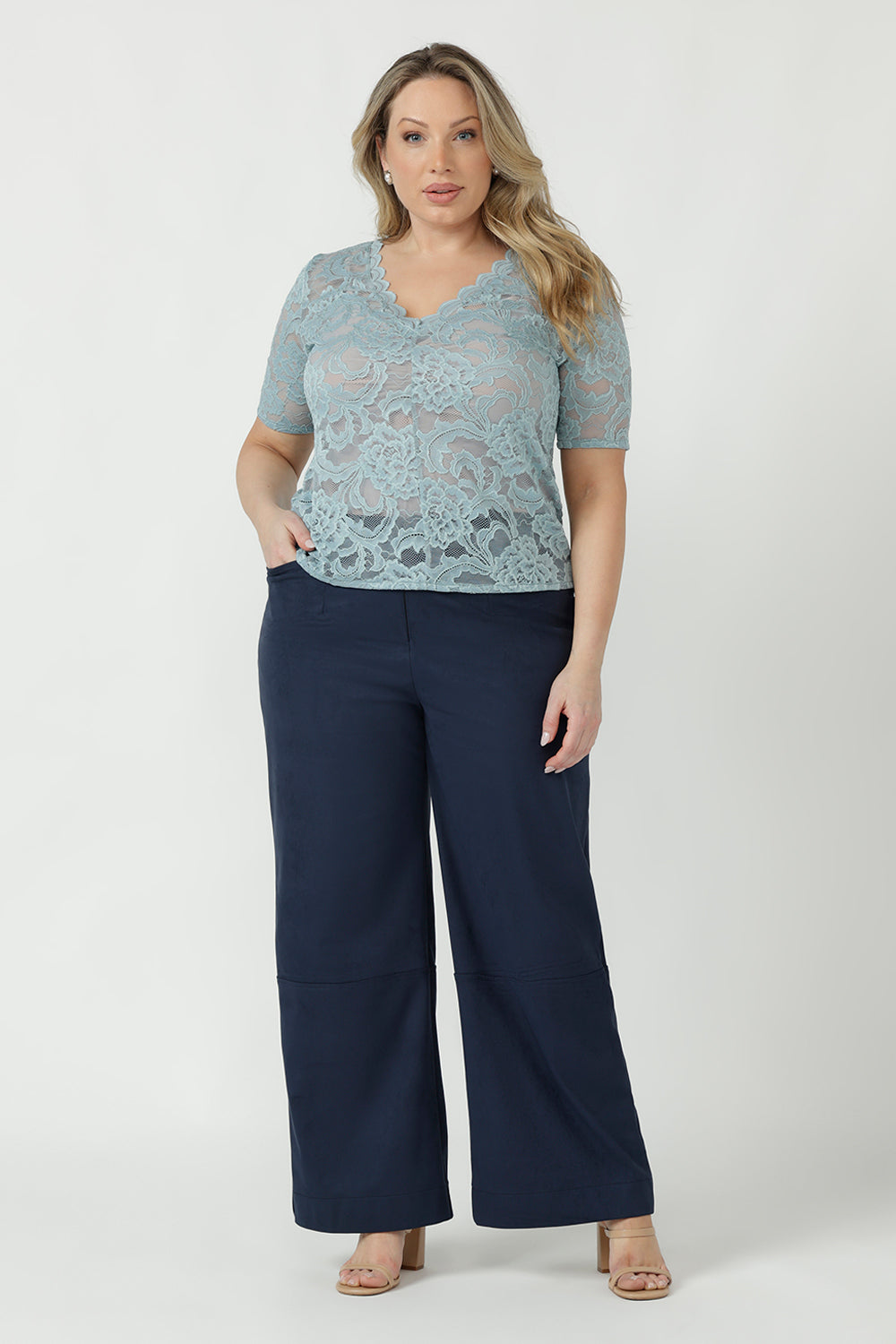 Tyler Pant in Bluestone Suede