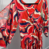 One of a Kind - Aubrey Dress in Red Lotus