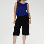 Crafted from luxe dry-touch jersey, the Bermuda Short is a refined pull-on style designed for effortless everyday wear. 