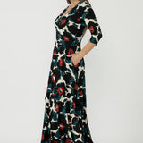 Bettina Wrap Dress in Petal Bloom