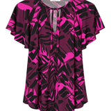 One of a Kind - Bowie Top in Turkish Delight
