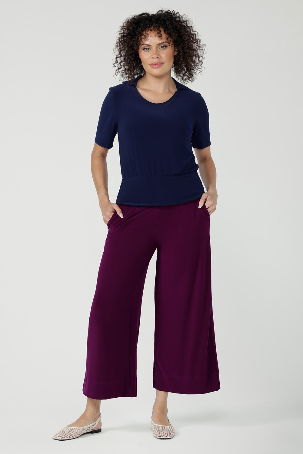 Shop Culotte Pants For Women | Work & Casual 3/4 Pants – Fleur