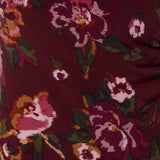 Asher Skirt in Burgundy Bloom