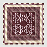 Fleur Collective Luxe Silk Scarf - Butter/Cocoa