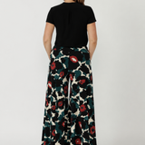 Caspian Palazzo Pant in Petal Bloom