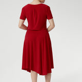 Casey Dress in Red