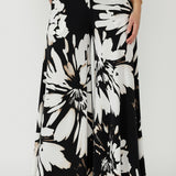 Caspian Palazzo Pant in Midnight Daisy