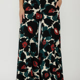 Australian-made Caspian Palazzo Pant featuring luxe dry-touch jersey, a comfortable mid-rise fit and elegant wide-leg silhouette for relaxed everyday dressing.