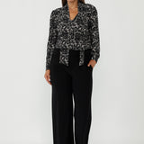 Celine Top in Nocturne Lace