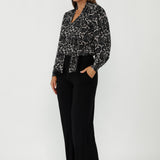 Celine Top in Nocturne Lace