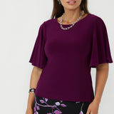 Chloe Top in Magenta