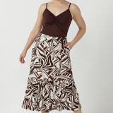 Cleo Cami in Chocolate