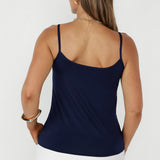 A refined staple for soft tailoring for women, the Cleo Cami offers a flattering fit with stretch fabric and elegant detailing. Perfect for travel-friendly outfits and day-to-night styling, it’s a versatile piece for modern wardrobes.