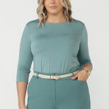 Collins Top in Menthol