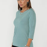 Collins Top in Menthol