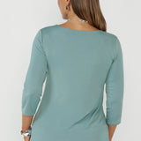 Collins Top in Menthol