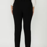 Corbin Pant in Black Smart Crepe
