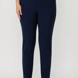 Corbin Pant in Navy Smart Crepe