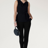 Cory Tunic Top in Black