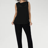 Cory Tunic Top in Black