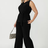 Cory Tunic Top in Black