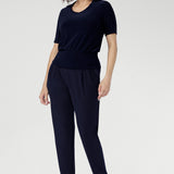 Cosi Top in Navy