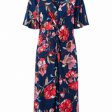 One of a Kind - Adele Dress in Perfect Peony