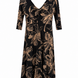 One of a Kind - Addison Dress in Night Lily