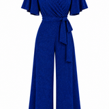 Designer Archive - Paris Jumpsuit in Sapphire Glam