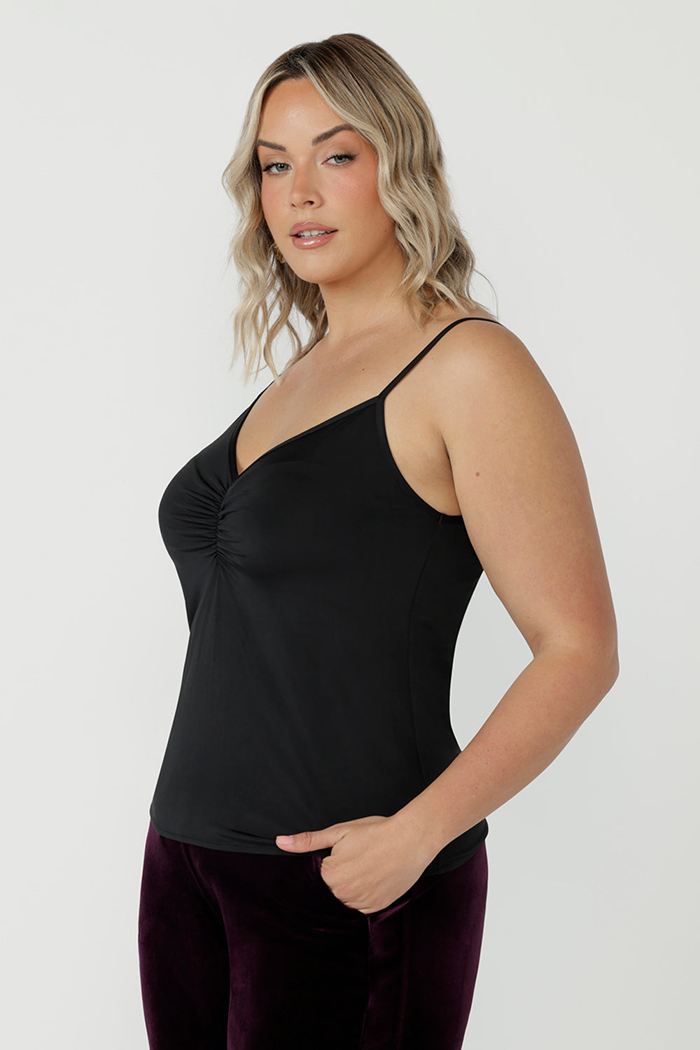Cleo Cami in Black