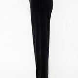 Tuxedo Pant in Black Velour
