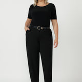 Ziggy Top in Black