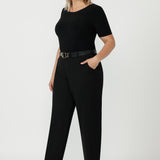 Ziggy Top in Black