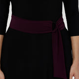 D Ring Belt in Claret