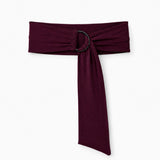 D Ring Belt in Claret